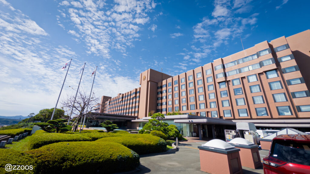 城山ホテル鹿児島の外観