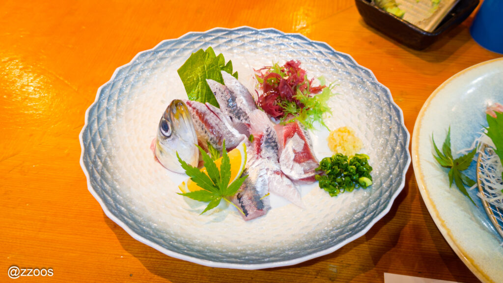 イワシの刺身