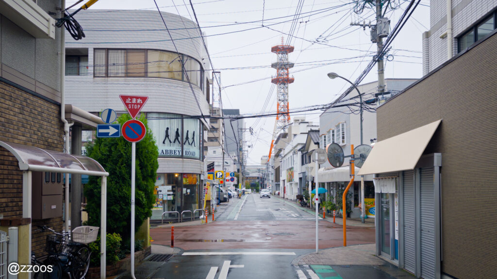 鹿児島の落ち着いた住宅街の風景