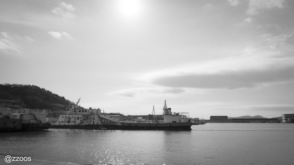モクポ北港の風景