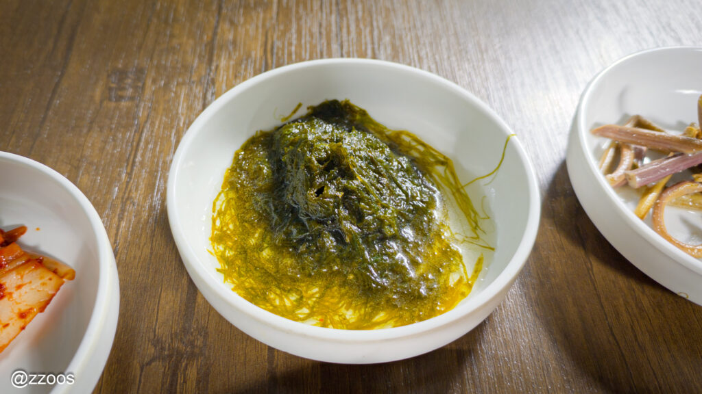 パレ和えの副菜アップ