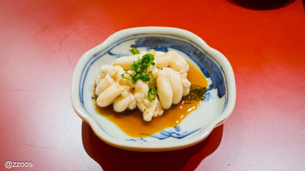 タラの白子のつまみ