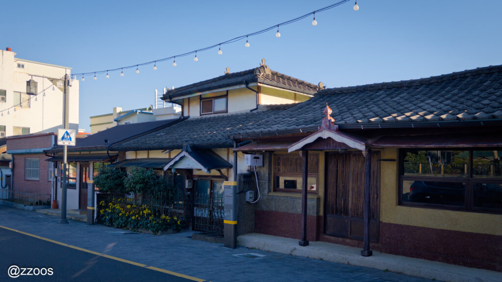 日本式建物を改装した飲食店