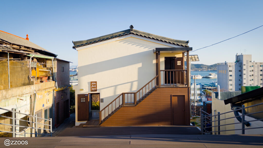 少年金大中 勉強部屋の裏側