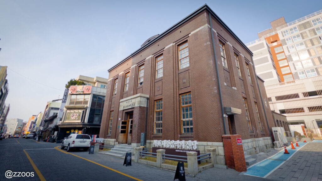 旧 湖南銀行 木浦支店の建物