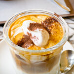 A close-up of the café’s signature menu item, the 1990 Hwashin Cream Latte