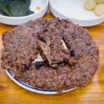 A plate of tteokgalbi from Seong-sikdang