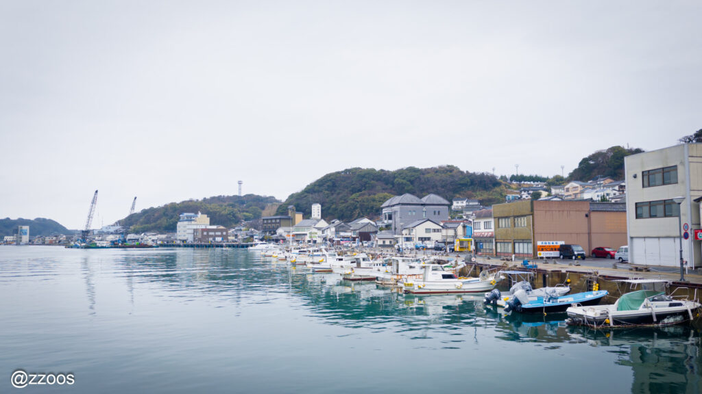 The harbor view of Yobuko