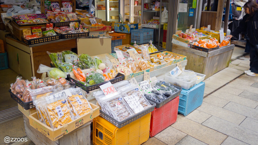 呼子市場の近くにあるスーパー