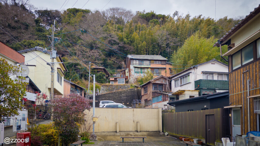 呼子の町の風景