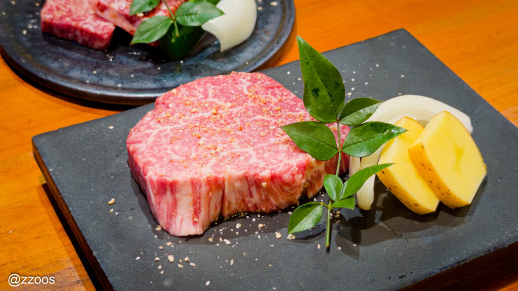 佐賀牛シャトーブリアン一皿