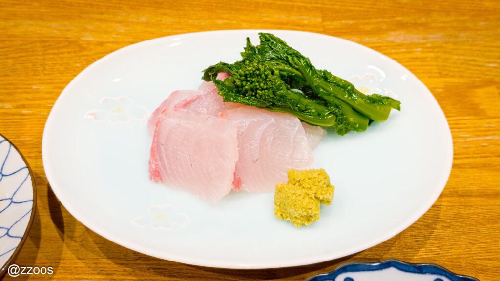 Kanpachi and nanohana