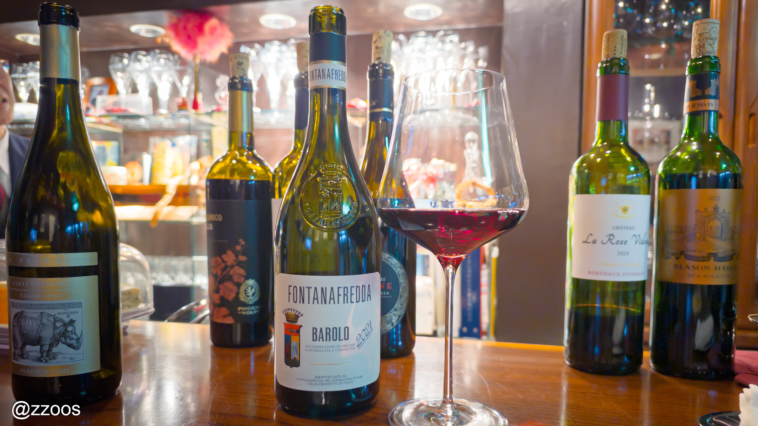 A Small Wine Bar at a Street Corner