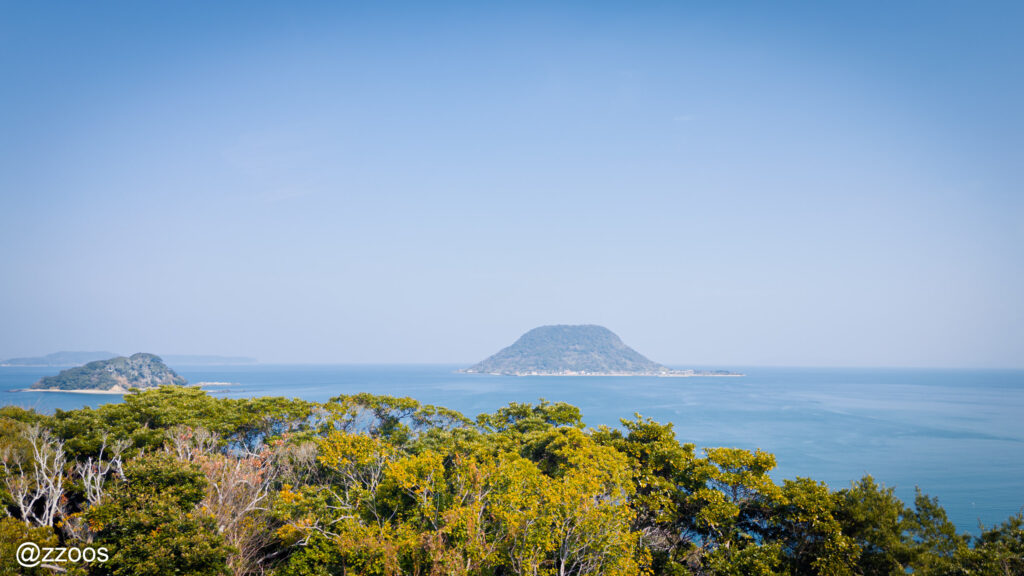 Takashima and Karatsu Bay in the distance