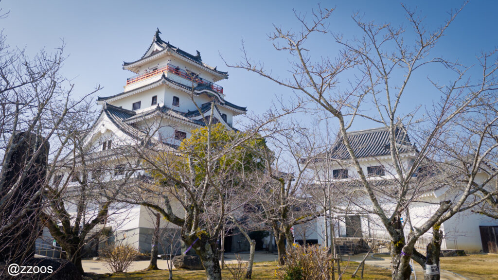 The main keep of Karatsu Castle
