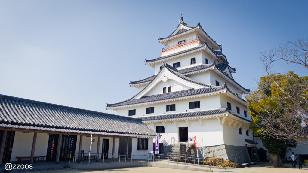 The main keep of Karatsu Castle