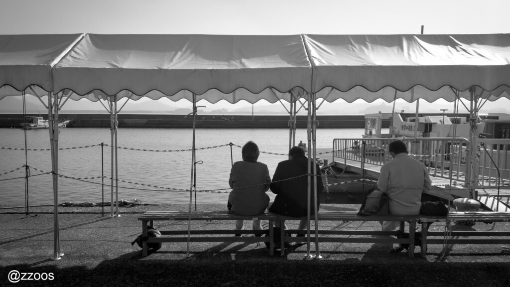 Takashima pier scenery