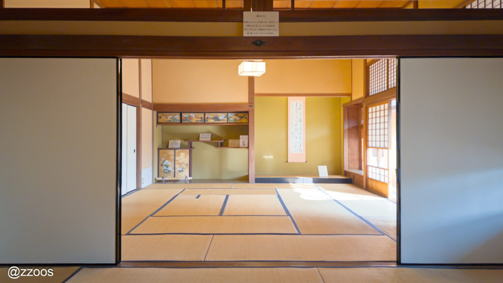 家主が使っていた大座敷