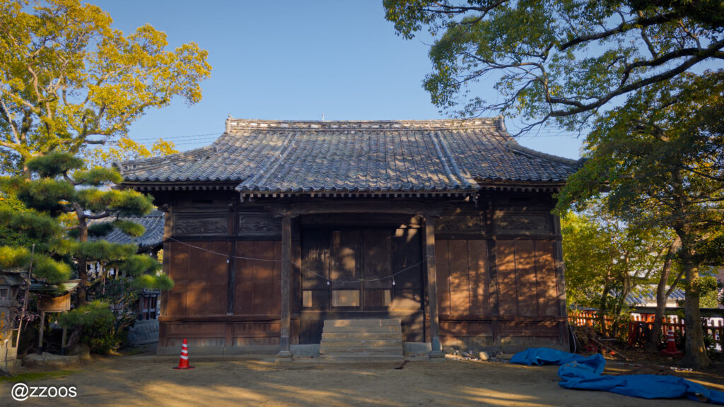 唐津神社の古拝殿