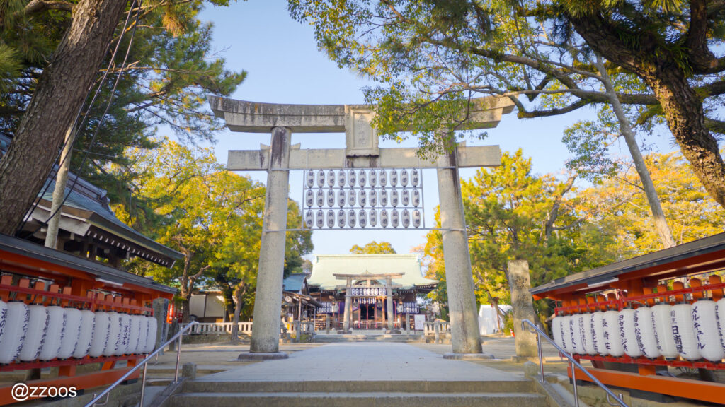 唐津神社の二の鳥居
