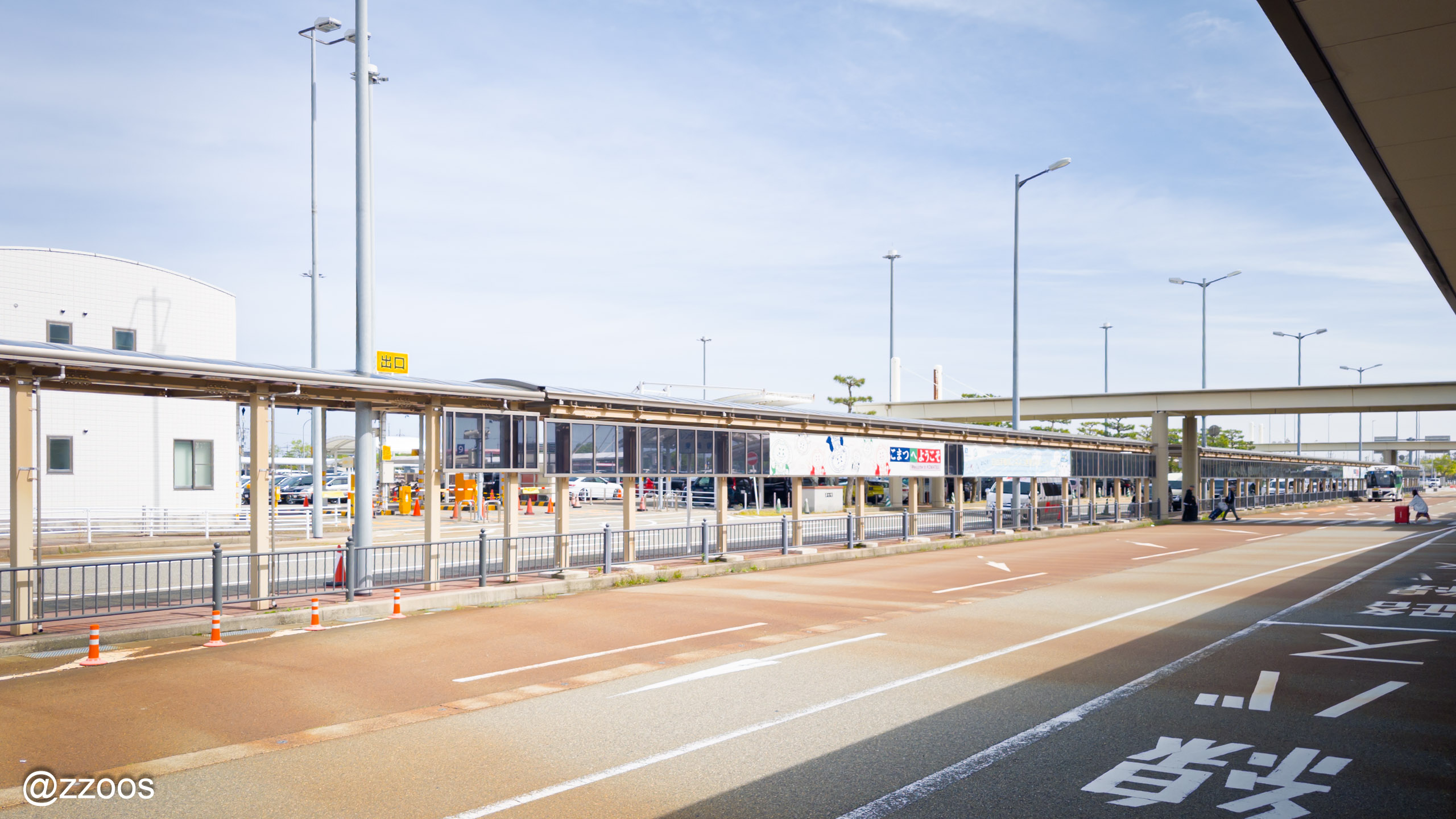 Komatsu Airport terminal, Ishikawa Prefecture, Japan