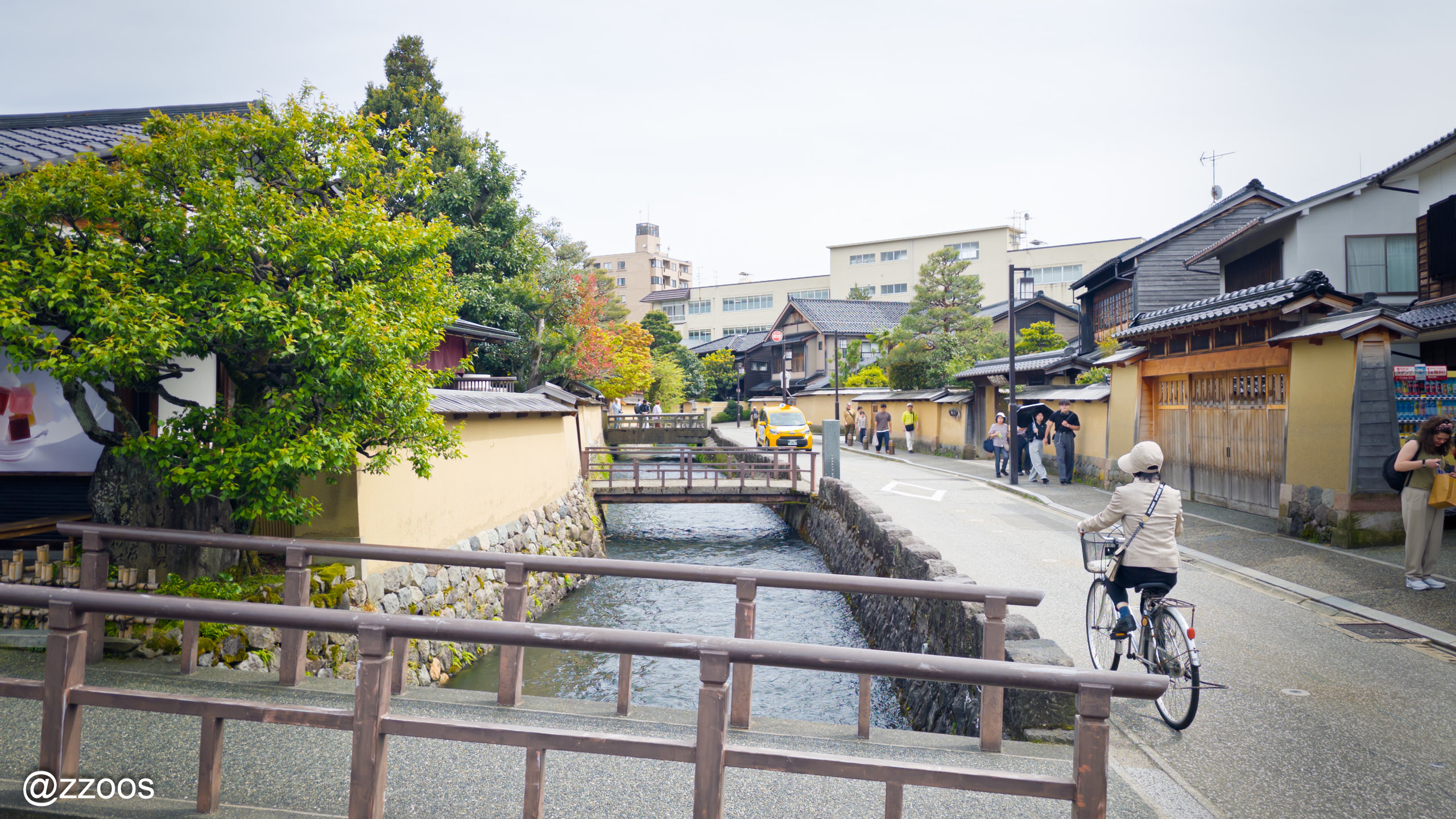 金沢・長町沿いを流れる用水路