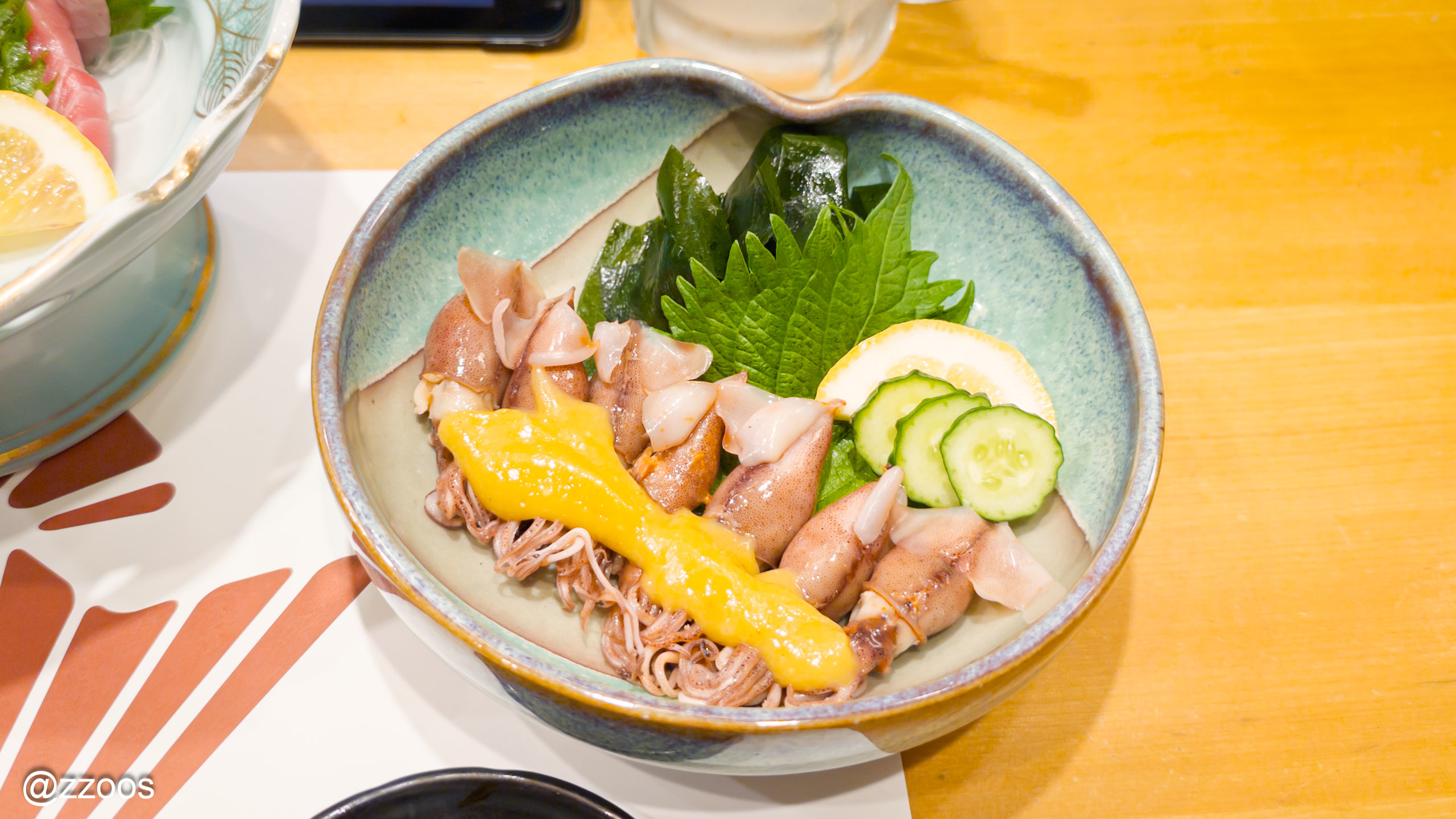 Hotaru ika sumiso-ae at Ichigohan Bunke