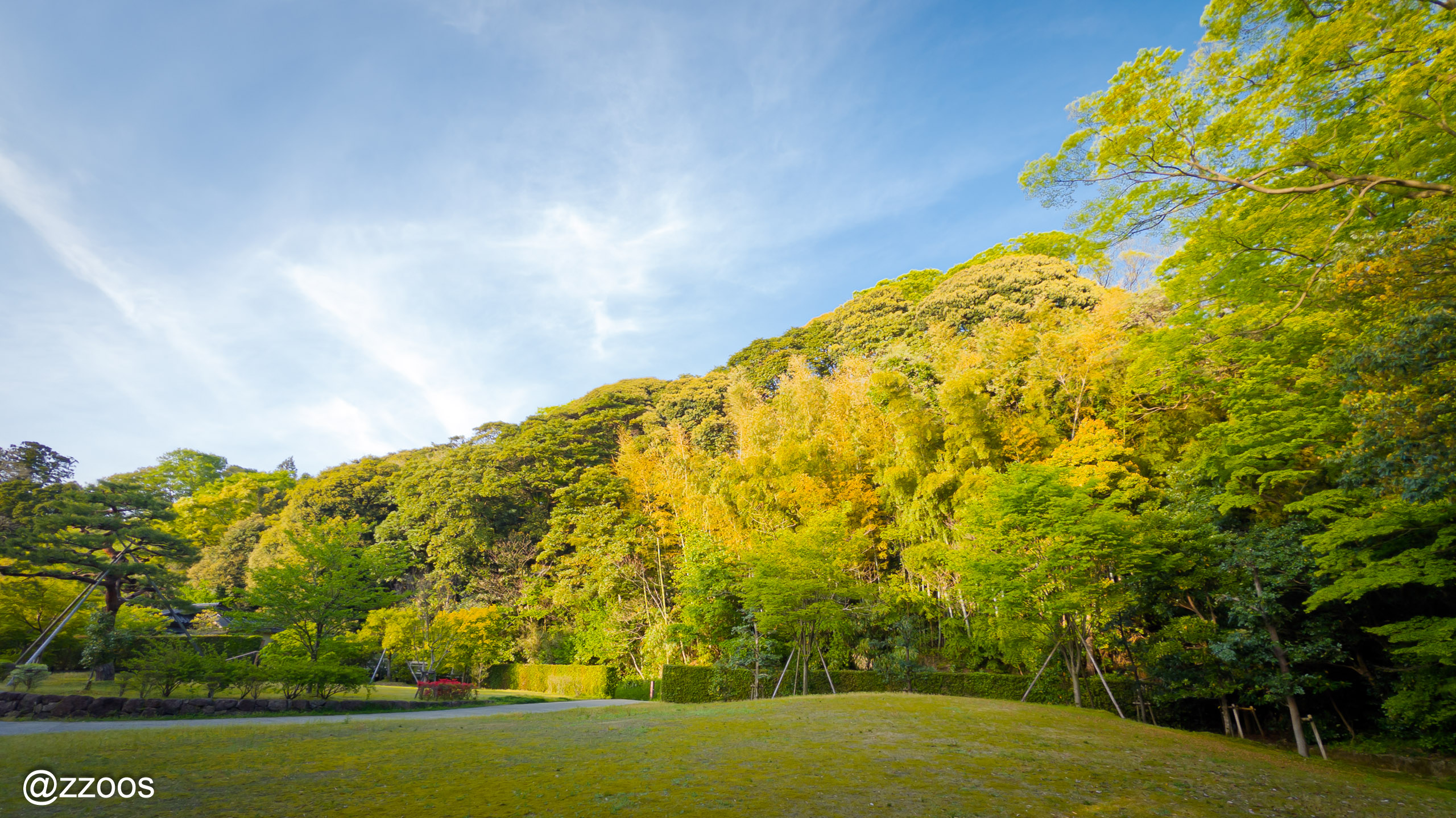 Back garden of Kanazawa Nakamura Memorial Museum