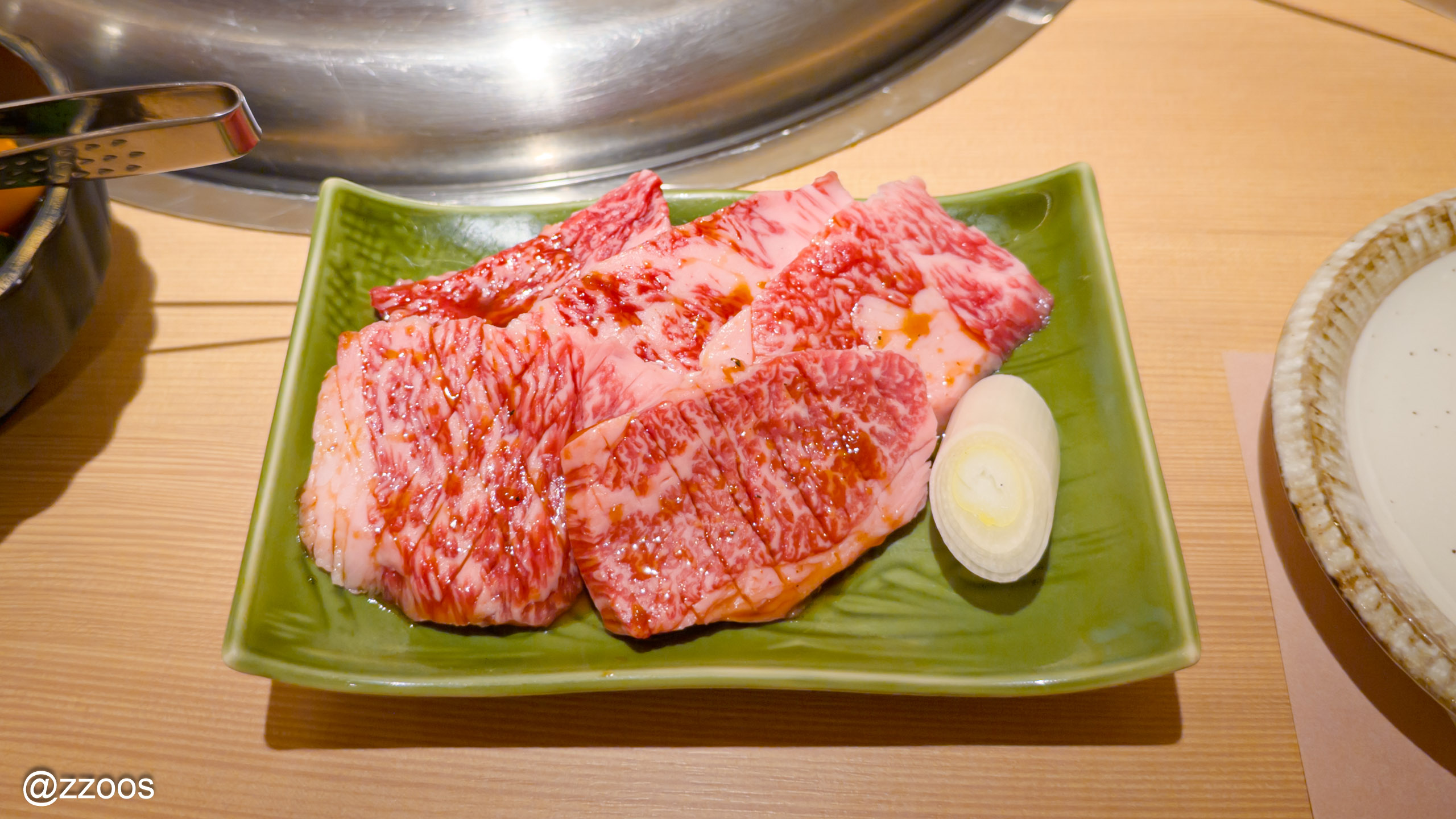 とやま和牛カルビの一皿