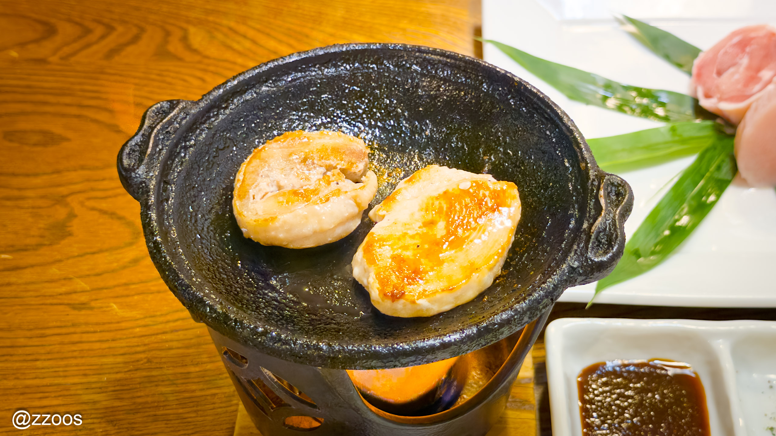Izumi-dori steak grilled golden brown