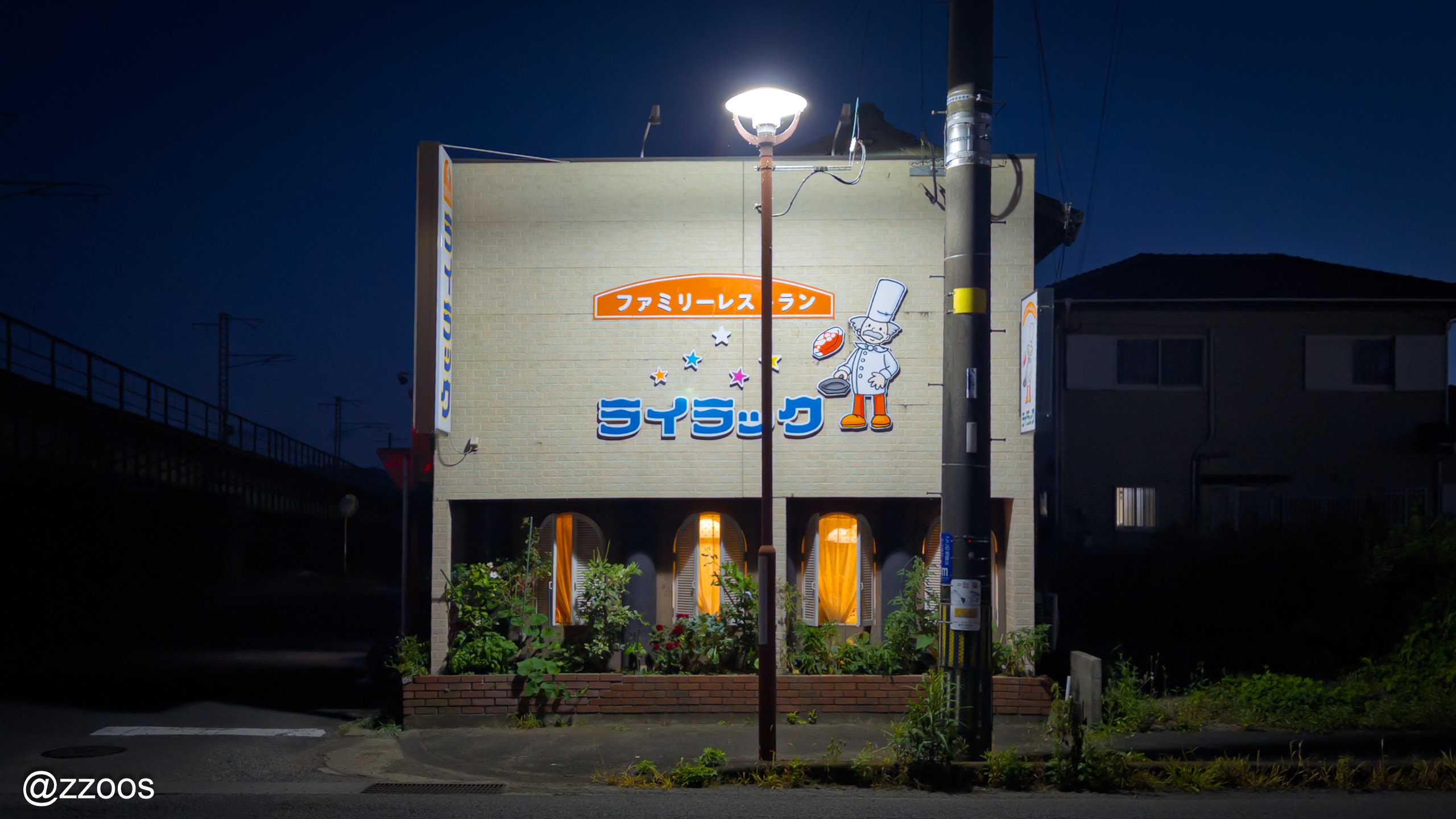 Honmachi street in Izumi the day before the festival