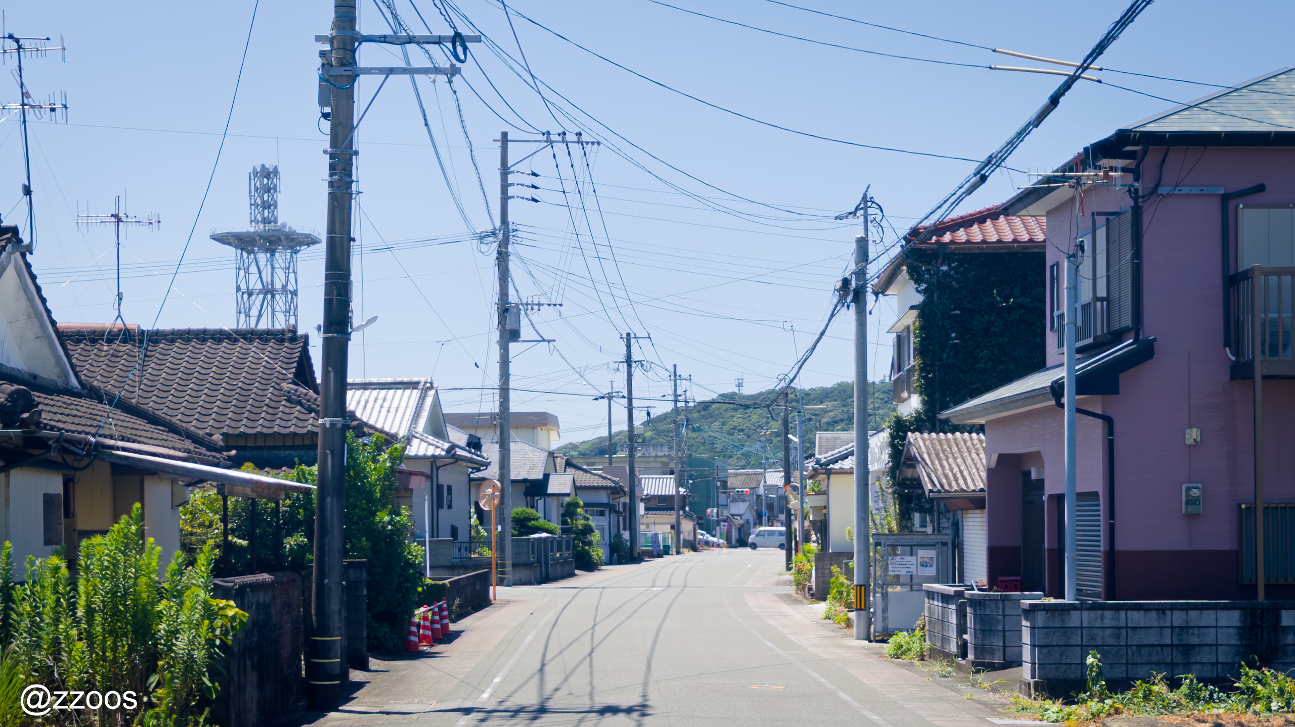 阿久根のせまい路地