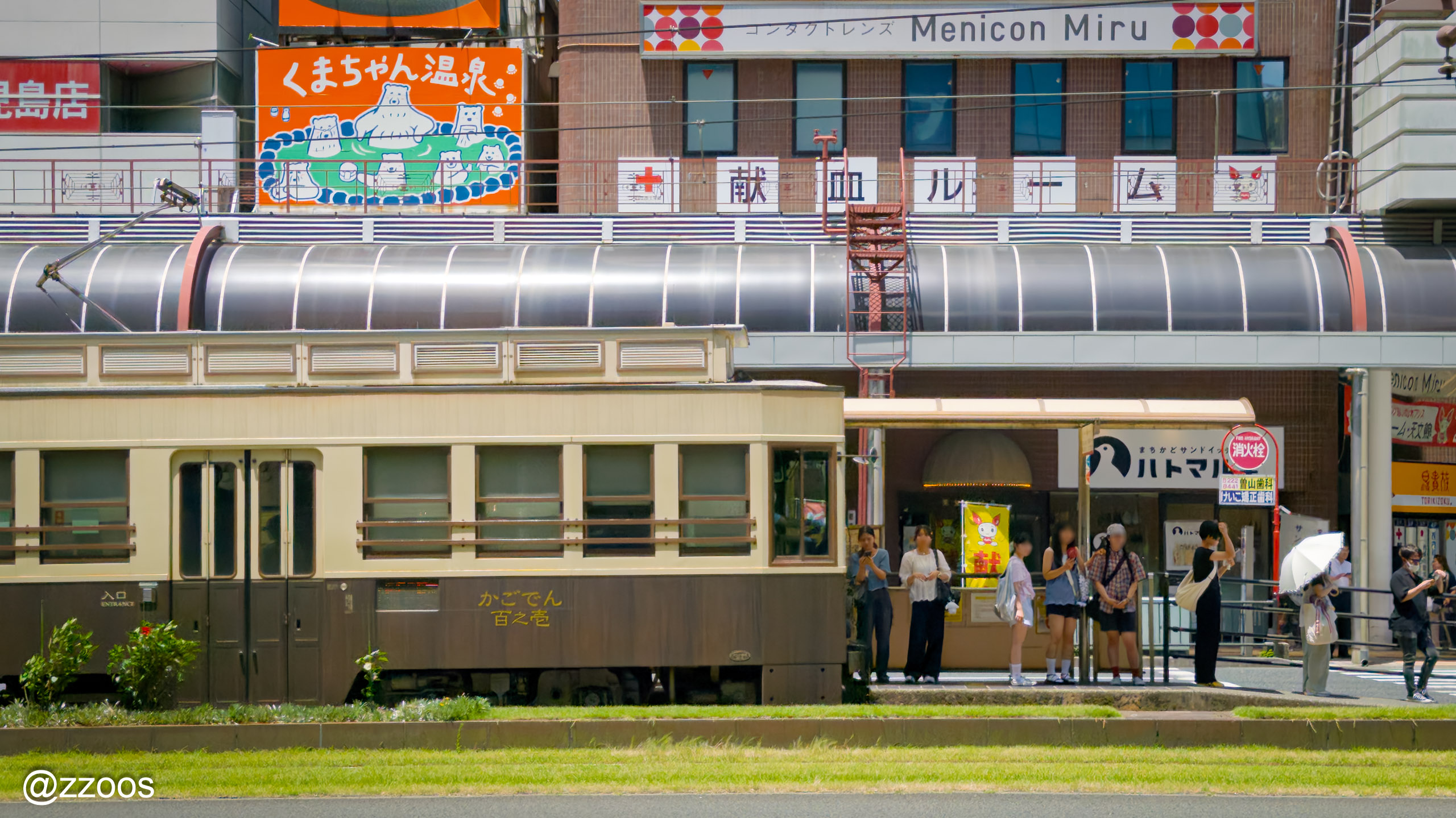 街の風景:夏の日差しと鹿児島